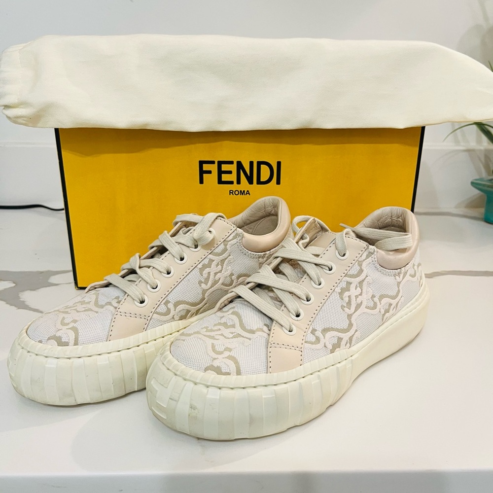 Authentic Fendi Roma Sneakers